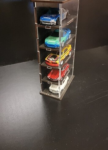 Hotwheels araç sergileme kutusu
