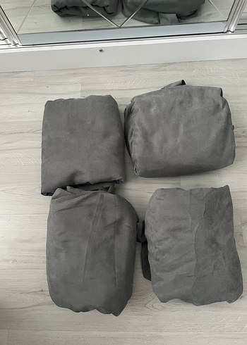 Gri Modern Klasik Perde - Görsel 7