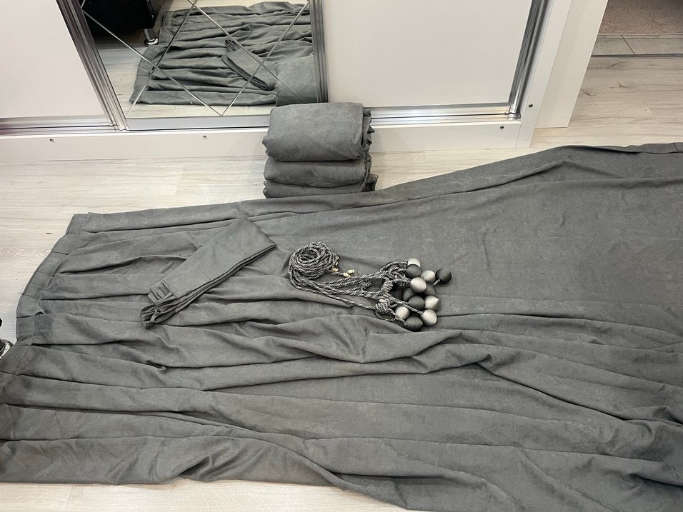 Gri Modern Klasik Perde - Görsel 2