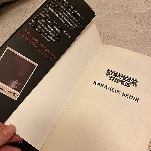  Beden Stranger thing kitap seti