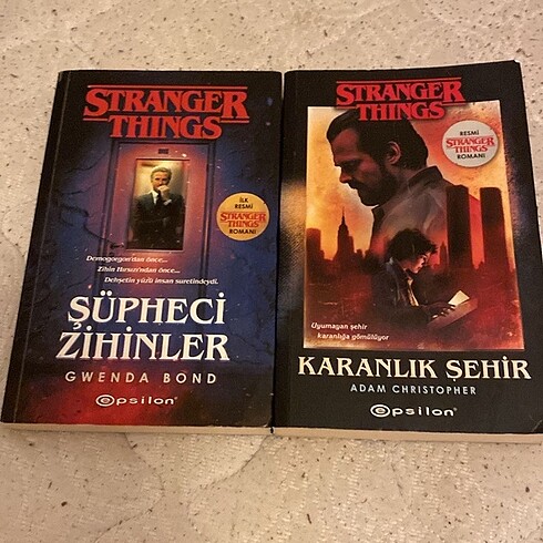 Stranger thing kitap seti