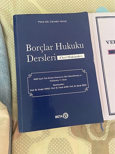 borçlar özel hükümler