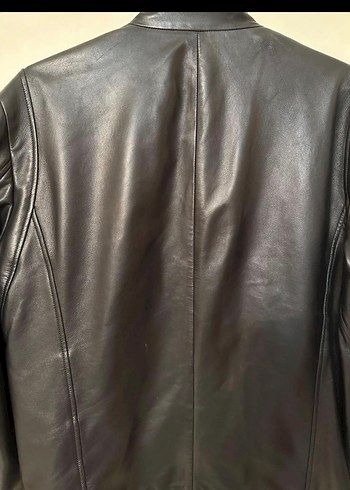 LEVINSON Erkek Siyah Kuzu Deri Ceket  Soft Leather | - Görsel 5