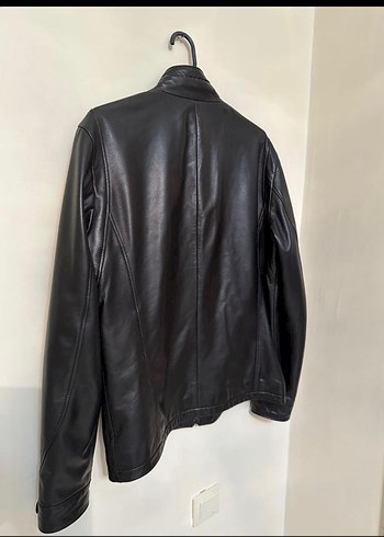 LEVINSON Erkek Siyah Kuzu Deri Ceket  Soft Leather | - Görsel 6