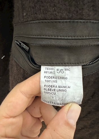 KITON Napoli Erkek Mont  Yün Astarlı | Made in Italy | Beden 56 - Görsel 6