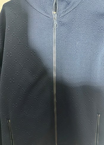 Louis Vuitton Erkek Monogram Fermuarlı Ceket  Made in Italy - Görsel 4