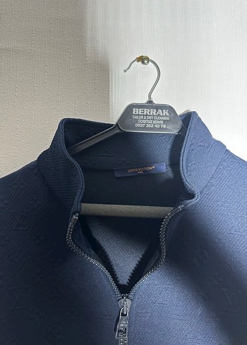 Louis Vuitton Erkek Monogram Fermuarlı Ceket  Made in Italy - Görsel 5