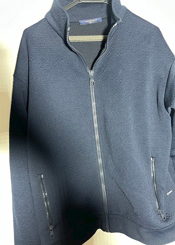 Louis Vuitton Erkek Monogram Fermuarlı Ceket  Made in Italy - Görsel 7