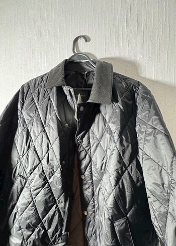 Ketroy Erkek Siyah Kapitone Mont  Yeni Gibi | 50 Beden | - Görsel 3