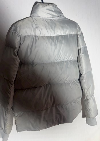 Moncler Erkek Gri Şişme Mont - Görsel 4