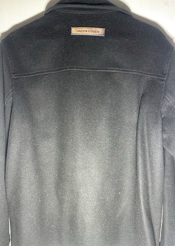JACOB COHÈN Erkek Siyah Yün Ceket / Mont  Premium Made inITALY - Görsel 4