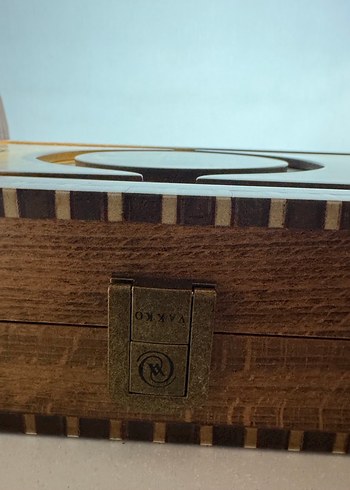 Vakko Büyük Boy Ahşap Tavla | Premium | Dekor & Hediye
DeriÇanta - Görsel 3