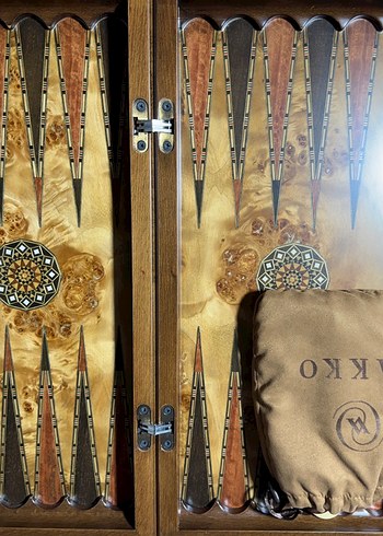 Vakko Büyük Boy Ahşap Tavla | Premium | Dekor & Hediye
DeriÇanta - Görsel 4