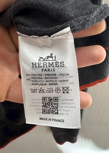 Hermès Paris Erkek İnce Triko Kazak | Made in France | Orijinal - Görsel 5