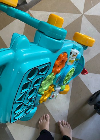 Beden turkuaz Renk Renkli Turkuaz Bebek Yürüteci