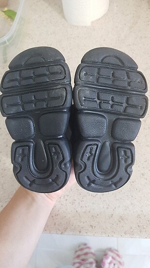 21 Beden siyah Renk Kız ve erkek bebek bot