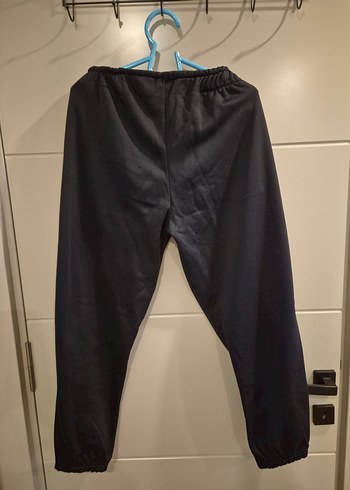 Erkek Siyah Rahat Kesim Eşofman Altı - Görsel 3