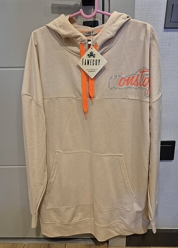 xl Beden ten rengi Renk Bej sweatshirt