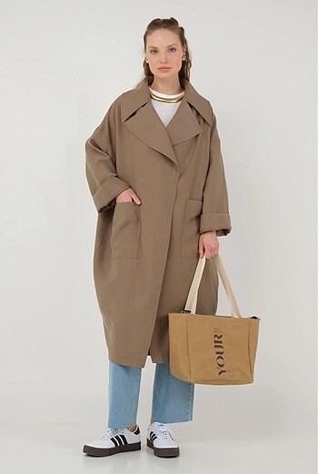 Heqa Oversize Modal Ceket