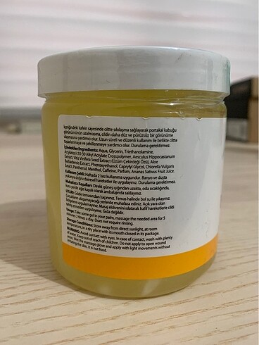 Ornate Bromelain Selülit Jel - Görsel 3