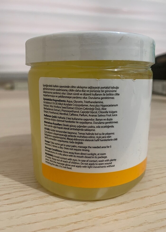 Ornate Bromelain Selülit Jel - Görsel 3