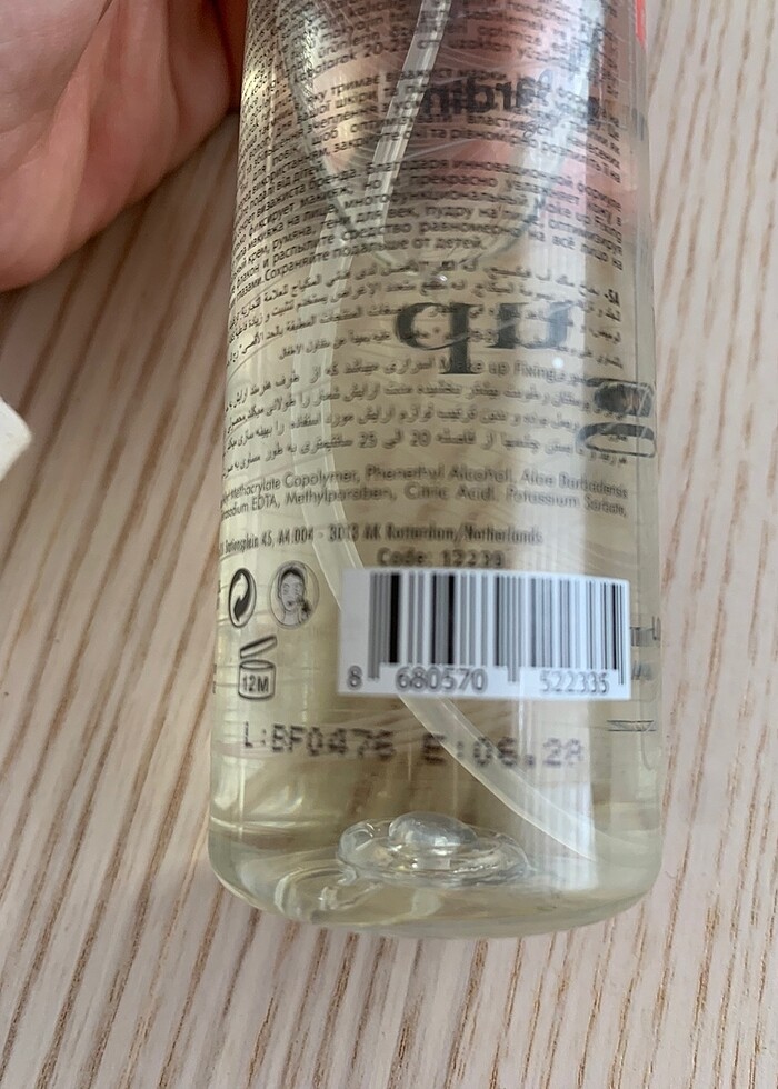 Pier Cardin Makyaj Sabitleyici - Görsel 3