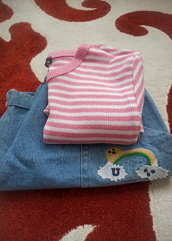 Pembe Triko Kısa Kollu,sort Kız Takımı - Görsel 4