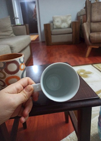 Renkli Desenli Kahve Kupaları - Görsel 3