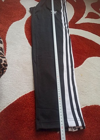 Adidas Siyah Yan Çizgili Spor Pantolon - Görsel 8