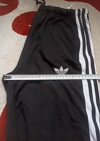 Adidas Siyah Yan Çizgili Spor Pantolon - Görsel 9