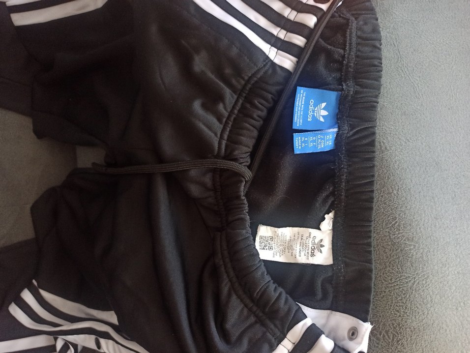 Adidas Siyah Yan Çizgili Spor Pantolon - Görsel 5