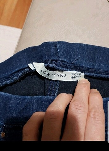 LC Waikiki Lc waikiki bayan büyük beden kot pantolon yeni gibidir