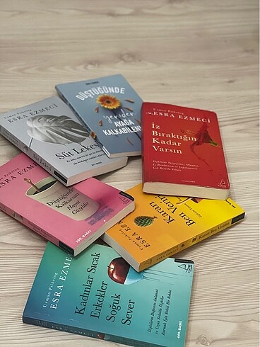  Beden Esra ezmeci kitap serisi 6 adet