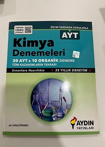 Aydın yayınları ayt kimya deneme