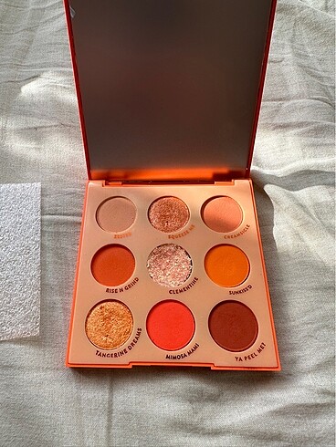  Beden Colourpop Orange You Glad far paleti