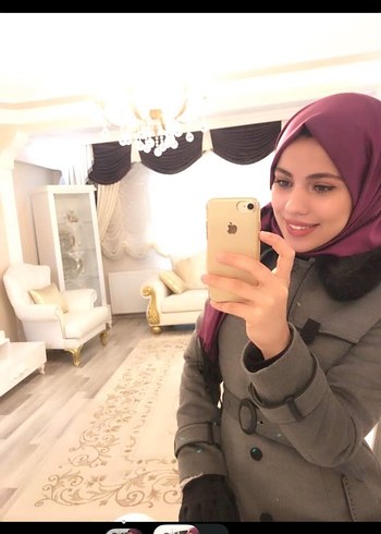 Zühre Kürklü Gri Kaban - Görsel 6