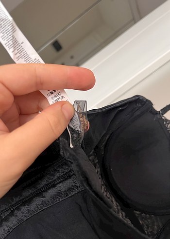 İntimissi taşlı straplez sıfır ürün - Görsel 4