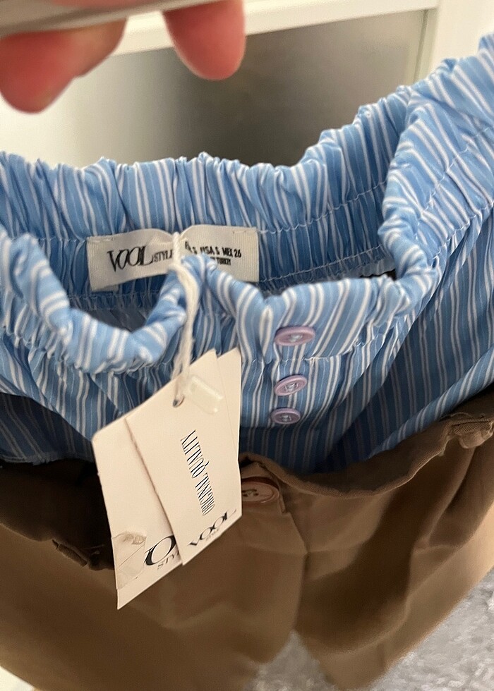 Vool tarz pantolon - Görsel 4