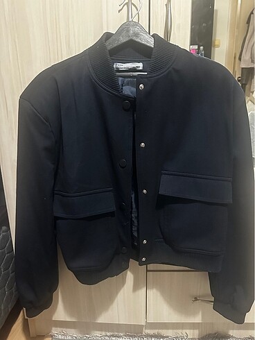 m Beden lacivert Renk Bomber ceket