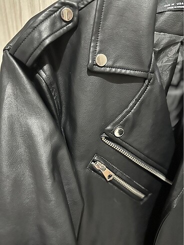 Stradivarius Deri ceket