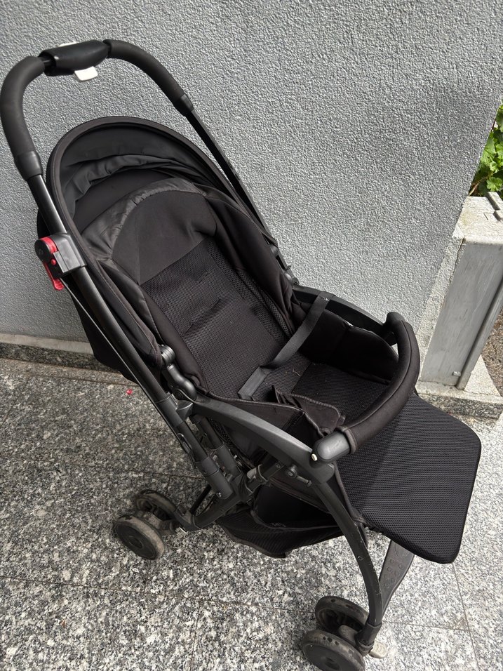 KRAFTS Gri-Siyah Bebek Arabası - Görsel 3