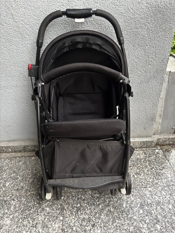 KRAFTS Gri-Siyah Bebek Arabası - Görsel 5