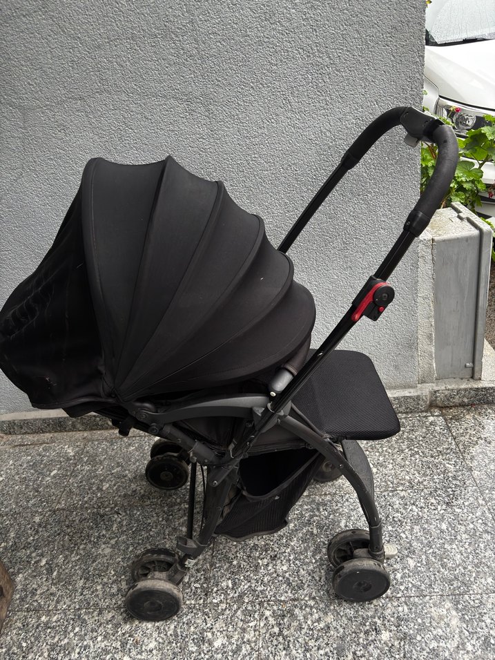 KRAFTS Gri-Siyah Bebek Arabası - Görsel 4