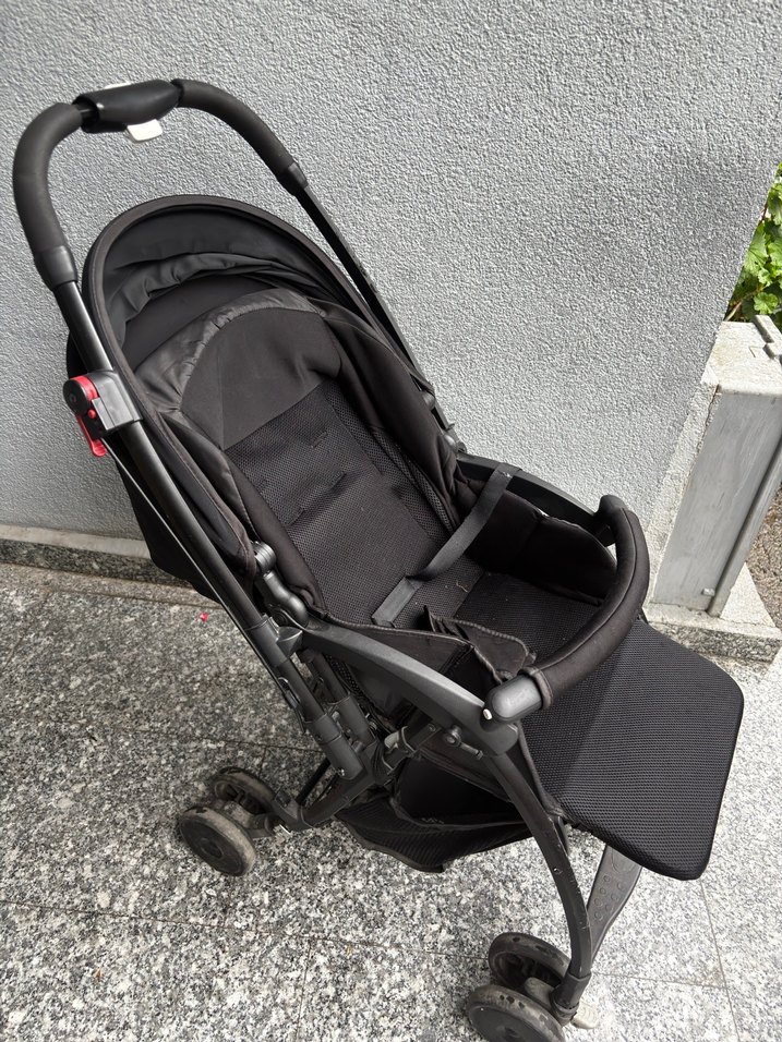 KRAFTS Gri-Siyah Bebek Arabası - Görsel 2