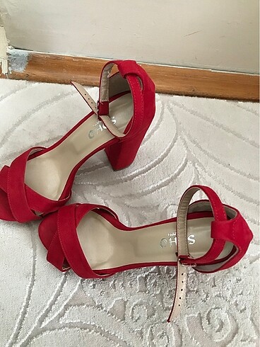Trendyol & Milla Soho Kırmızı topuklu ayakkabı