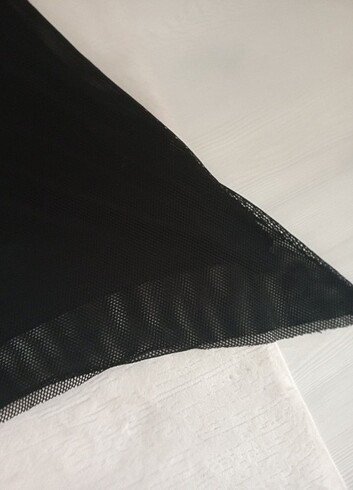 Siyah yazlık elbise  - Görsel 7