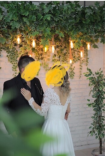 Sünnet annesi , nikah elbisesi , gelinlik - Görsel 2