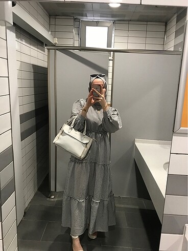 Diğer Çizgili elbise