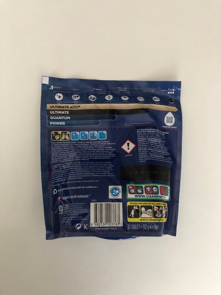 Finish bulaşık msk tableti 30 lu - Görsel 4