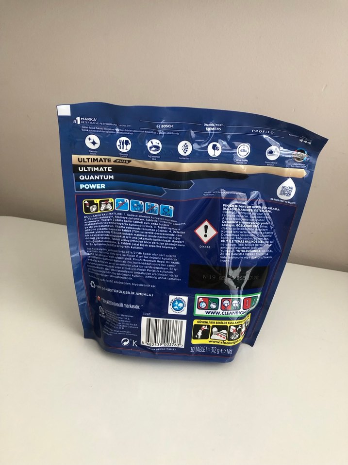 Finish bulaşık msk tableti 30 lu - Görsel 2